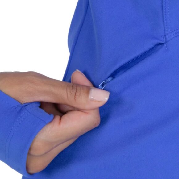 Spyder Women's Yoga Jacket Blue Size 2XL - Picture 4 of 9